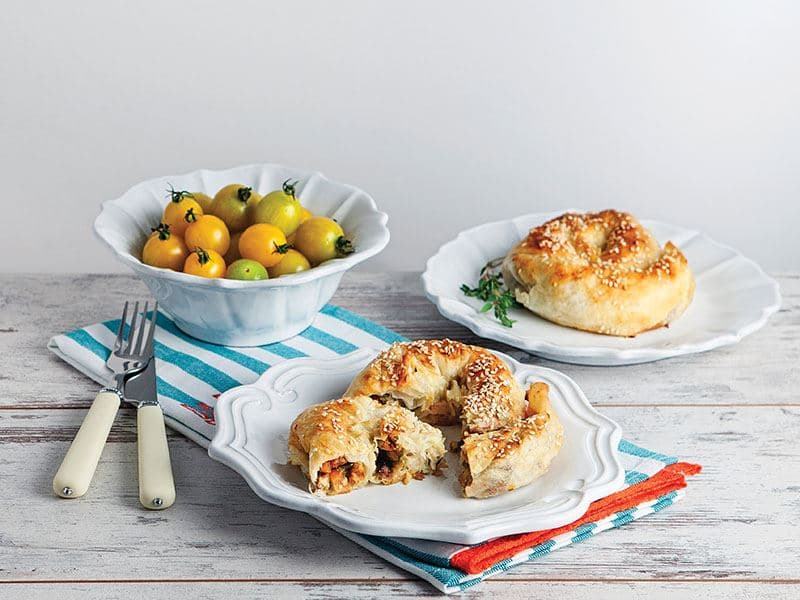 Kızartılmış Patlıcanlı Börek