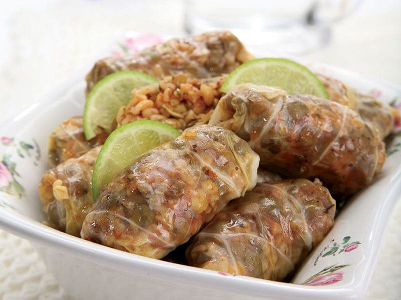 Mercimekli Beyaz Lahana Sarması