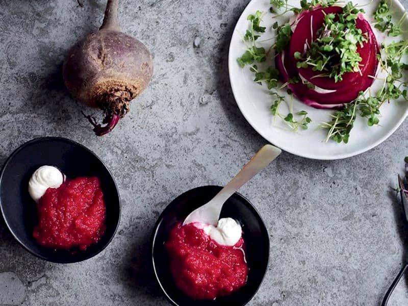 Pancar İçin Keçi Peyniri Pate